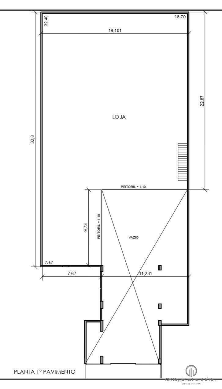 Loja-Salão à venda e aluguel, 1328m² - Foto 5