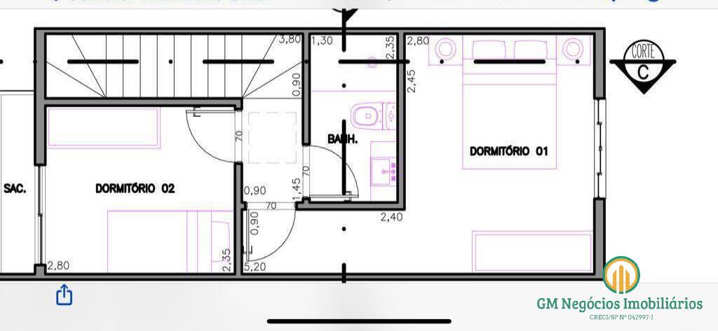 Casa de Condomínio à venda com 2 quartos, 84m² - Foto 20