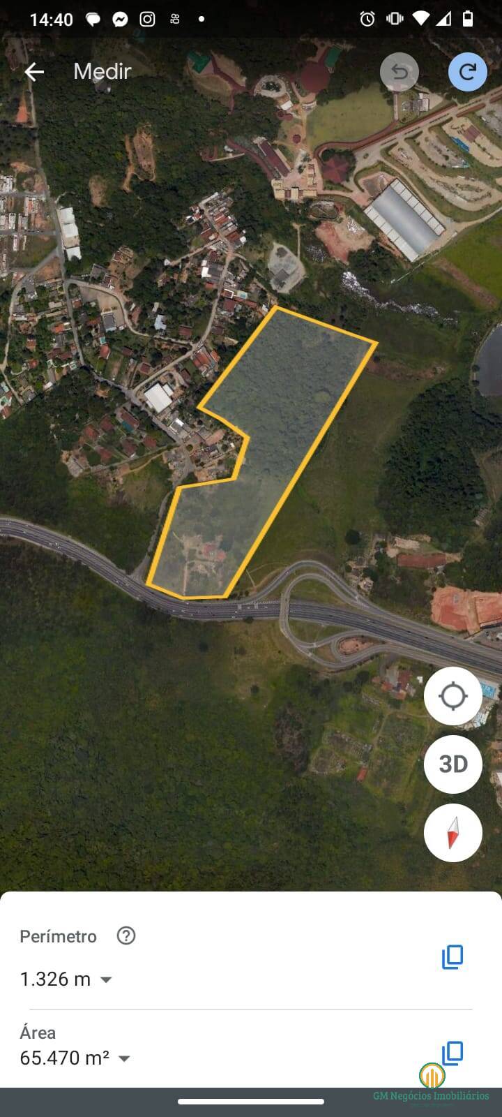 Terreno à venda, 35252m² - Foto 1