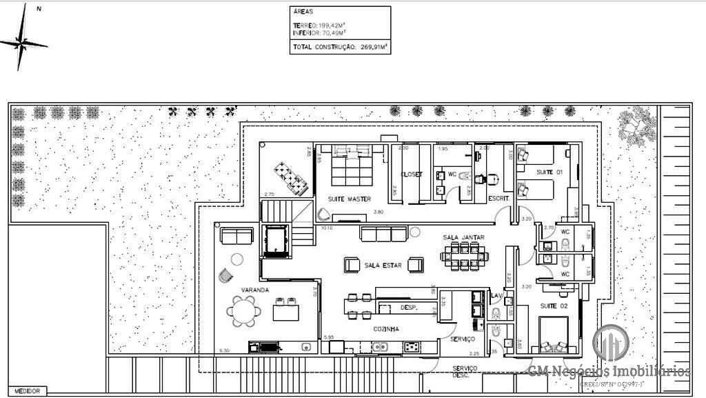 Casa de Condomínio à venda com 3 quartos, 321m² - Foto 53